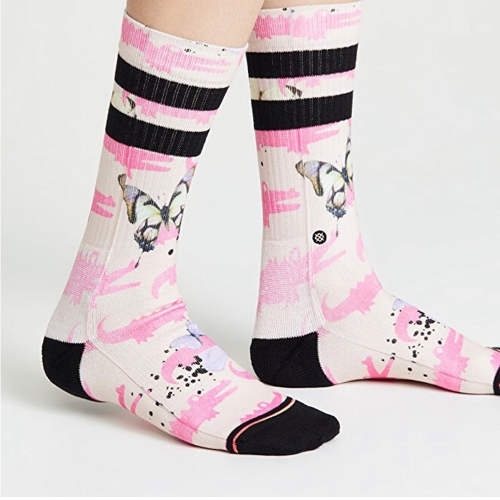STANCE ALLIGATOR PIE CREW  SOCKS